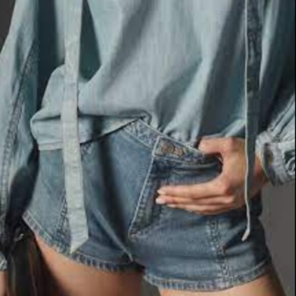 Brand New Pilcro Low-Rise Micro Shorts - Picture 5 of 7